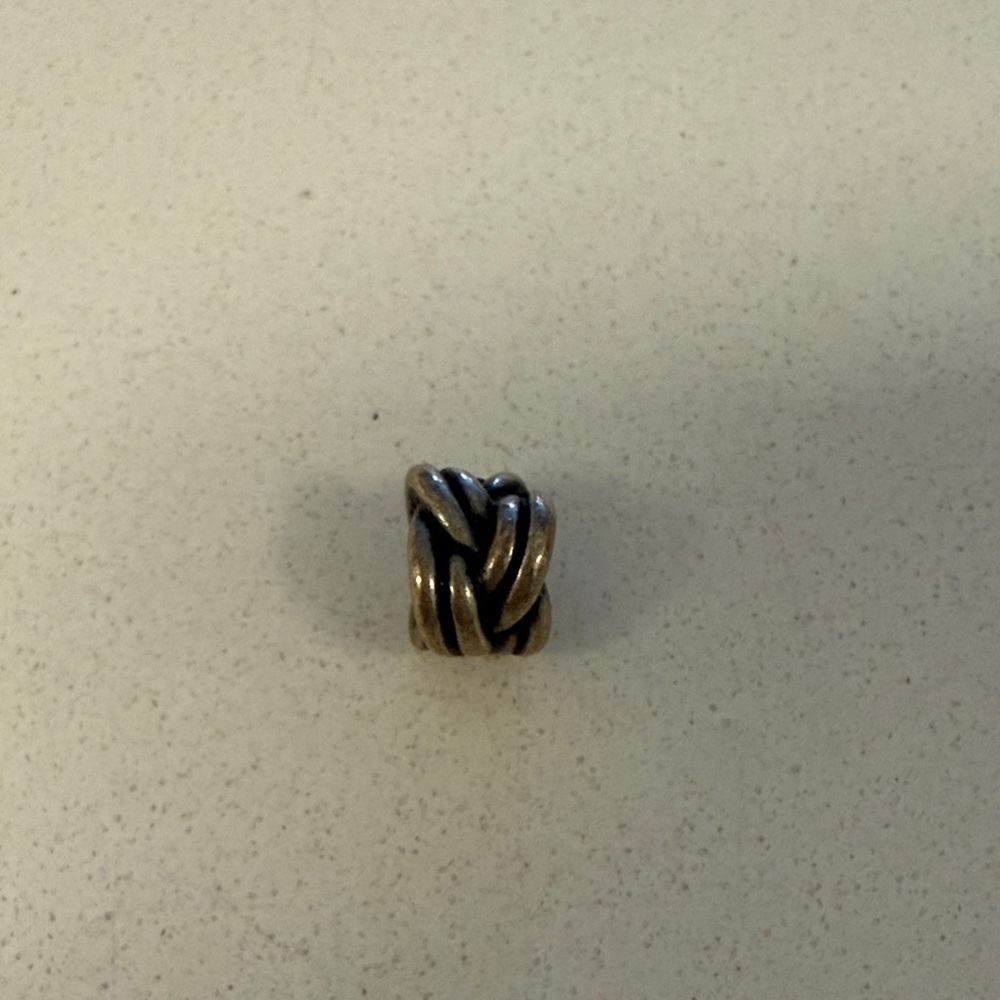 Pandora Braided Silver Charm